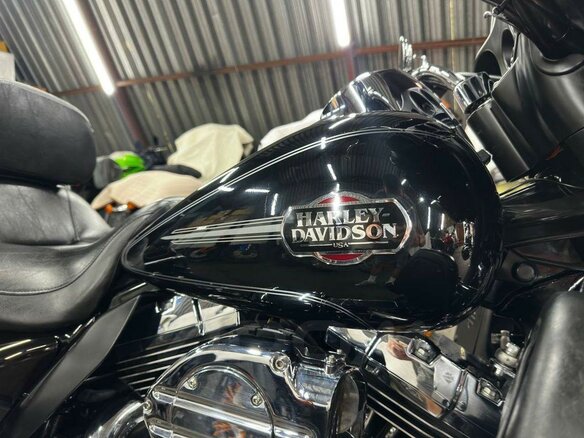 2012 Harley-Davidson Electra Glide, чёрный, 1120000 рублей - вид 11