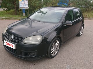 2007 Volkswagen Golf V, чёрный, 600000 рублей, вид 4