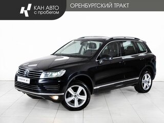 2016 Volkswagen Touareg II Рестайлинг, чёрный, 3060000 рублей, вид 1