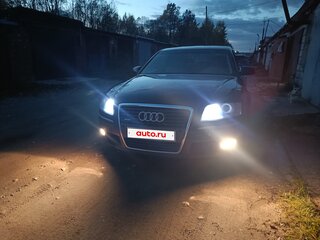 2006 Audi A8 Long II (D3) Рестайлинг, чёрный, 950000 рублей, вид 1