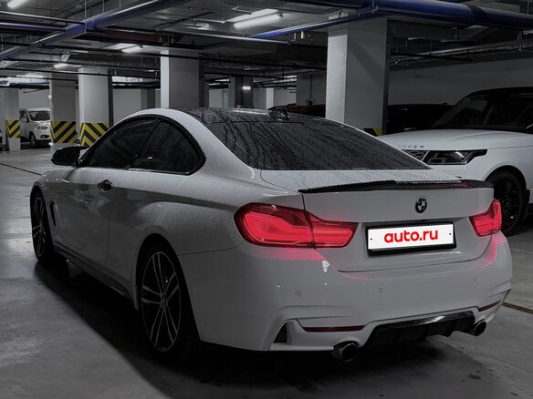 2017 BMW 4 серии 420d F32/F33/F36 Рестайлинг, белый - вид 1