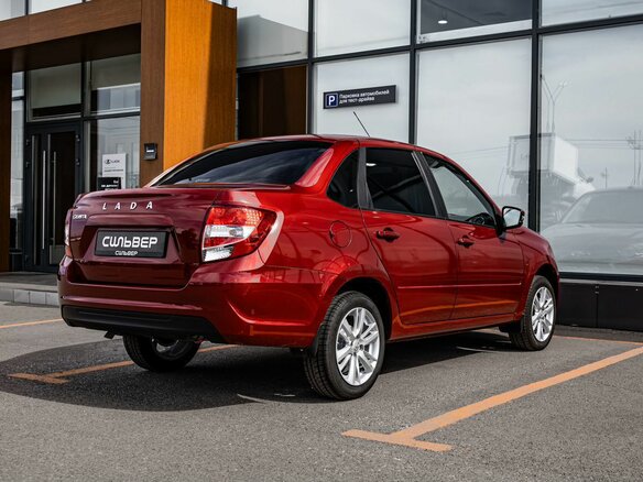 2026 Lada (ВАЗ) Granta I Рестайлинг, красный - вид 1