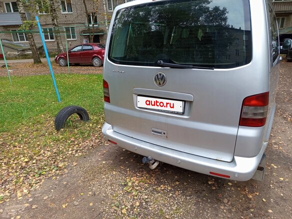 2008 Volkswagen Multivan T5, серебристый, 1200000 рублей - вид 3