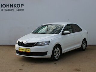 2018 Skoda Rapid I Рестайлинг, белый, 1329000 рублей, вид 1