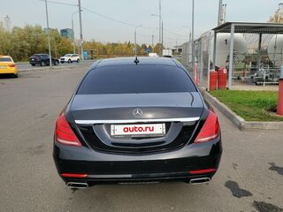2016 Mercedes-Benz S-Класс 400 Long VI (W222, C217), чёрный, 2500000 рублей, вид 2