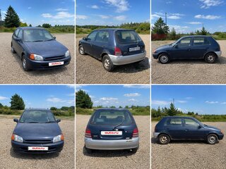 1998 Toyota Starlet V (P90), чёрный, 110000 рублей, вид 3