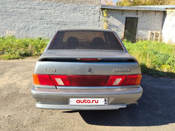 2008 Lada (ВАЗ) 2115, серебристый, 130000 рублей - вид 2