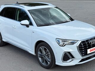 2021 Audi Q3 40 TFSI II (F3), белый, 3500000 рублей, вид 2