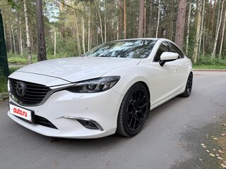 2016 Mazda 6 III (GJ) Рестайлинг, белый, 2600000 рублей, вид 1