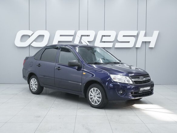 2014 Lada (ВАЗ) Granta I, синий, 499000 рублей