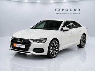 2020 Audi A6 45 TFSI V (C8), белый, 3199000 рублей, вид 1