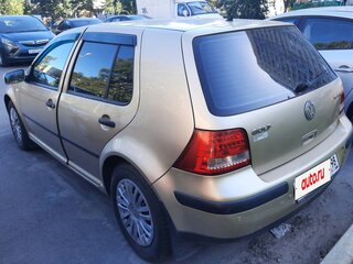 2003 Volkswagen Golf IV, золотистый, 550000 рублей, вид 4