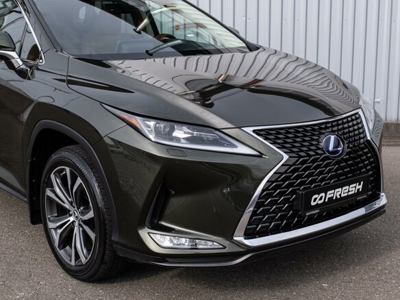 2021 Lexus RX 350L IV Рестайлинг, зелёный, 4299000 рублей - вид 7