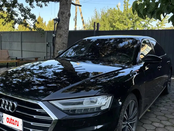 2020 Audi A8 45 TDI IV (D5), чёрный, 6650000 рублей - вид 28