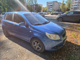2008 Chevrolet Aveo I Рестайлинг, синий, 309000 рублей, вид 1