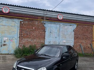 2015 Lada (ВАЗ) Priora I Рестайлинг, чёрный, 495000 рублей, вид 3