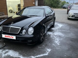 2000 Mercedes-Benz CLK-Класс 230 I (W208) Рестайлинг, чёрный, 530000 рублей, вид 2