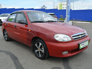2008 Chevrolet Lanos I, красный, 99000 рублей, вид 3