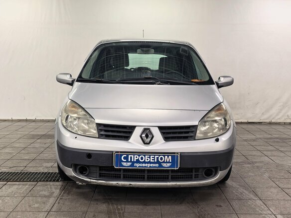 2005 Renault Scenic II, серебристый, 340000 рублей - вид 1