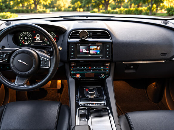 2016 Jaguar F-Pace I, белый, 2390000 рублей - вид 9