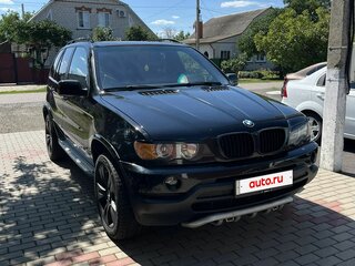 2002 BMW X5 3.0i I (E53), чёрный, 850000 рублей, вид 3