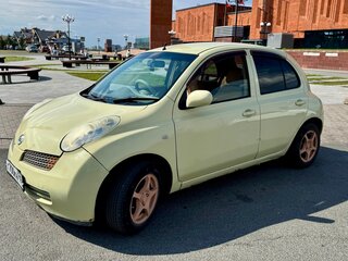 2004 Nissan March III (K12), жёлтый, 430000 рублей, вид 1