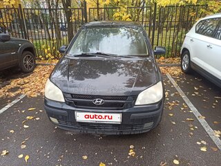 2005 Hyundai Getz I, чёрный, 275000 рублей, вид 1