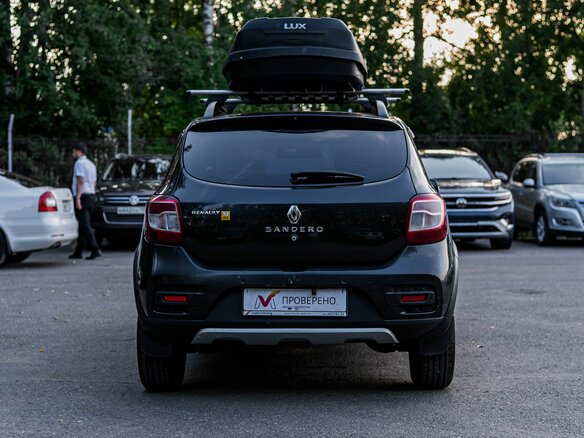 2015 Renault Sandero Stepway II, чёрный, 688000 рублей - вид 3