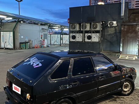 2008 Lada (ВАЗ) 2114, чёрный, 100000 рублей, вид 4