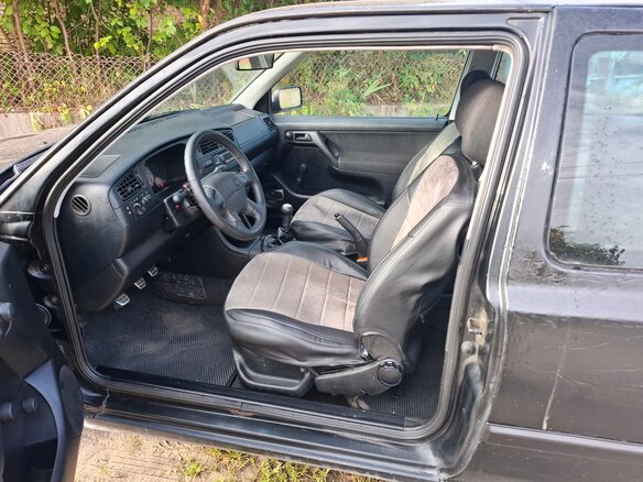 1997 Volkswagen Golf III, чёрный - вид 6