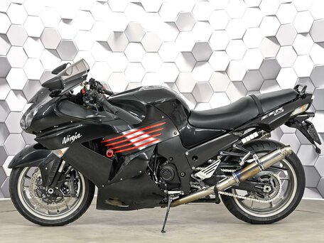 2006 Kawasaki ZZR 1400, чёрный, 599000 рублей, вид 4