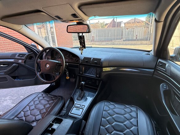 2001 BMW 5 серии 520i IV (E39) Рестайлинг, чёрный - вид 9