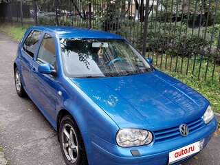 2002 Volkswagen Golf IV, синий, 380000 рублей, вид 3