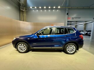 2011 BMW X3 35i xDrive II (F25), синий, 1650000 рублей, вид 4