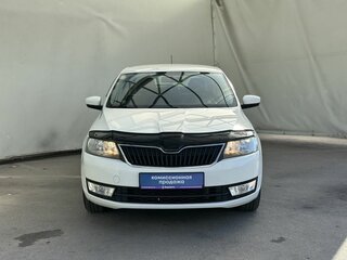 2017 Skoda Rapid I Рестайлинг, белый, 1250000 рублей, вид 3