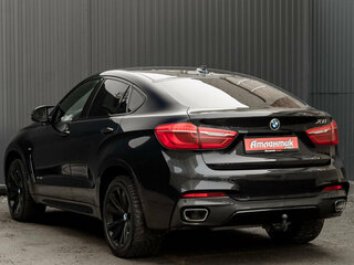 2018 BMW X6 40d II (F16), чёрный, 3950000 рублей, вид 4