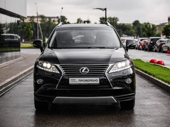 2014 Lexus RX 450h III Рестайлинг, чёрный - вид 3