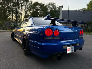 1998 Nissan Skyline X (R34), синий, 1000000 рублей, вид 3