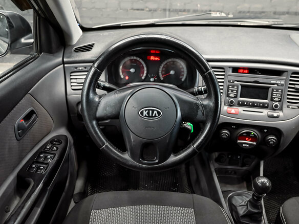 2010 Kia Rio II Рестайлинг, серый, 370000 рублей - вид 10