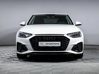 2020 Audi A4 35 TFSI V (B9) Рестайлинг, белый, 2769000 рублей, вид 2