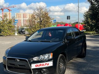 2008 Mitsubishi Lancer X, чёрный, 630000 рублей, вид 2