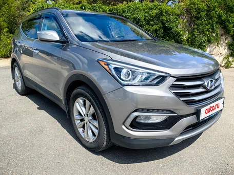 2016 Hyundai Santa Fe III Рестайлинг, серебристый, 2100000 рублей, вид 1