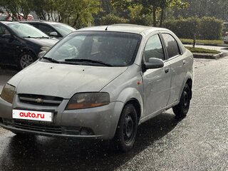 2005 Chevrolet Aveo I, серебристый, 99000 рублей, вид 1