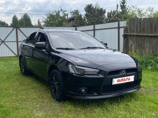 2013 Mitsubishi Lancer X Рестайлинг, чёрный, 890000 рублей, вид 3