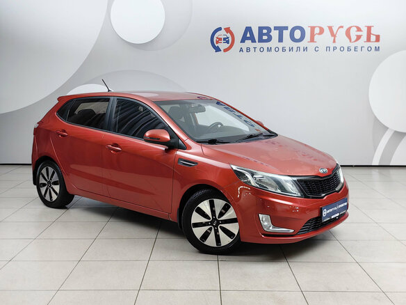 2012 Kia Rio 4-speed III, красный, 808000 рублей