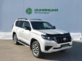 2022 Toyota Land Cruiser Prado 150 Series Рестайлинг 3, серебристый, 5950000 рублей, вид 3