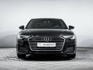 2021 Audi A6 45 TFSI V (C8), чёрный, 4214430 рублей, вид 2