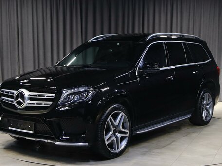 2017 Mercedes-Benz GLS 350 d I (X166), чёрный, 3649000 рублей, вид 1