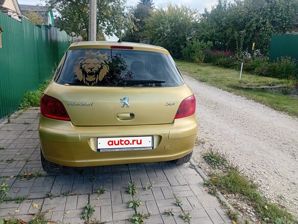 2004 Peugeot 307 I, золотистый, 220000 рублей - вид 1