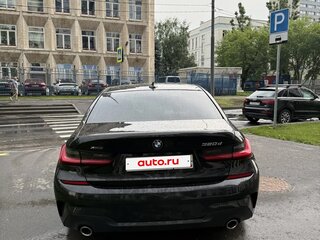 2021 BMW 3 серии 320d xDrive VII (G2x), чёрный, 3450000 рублей, вид 3